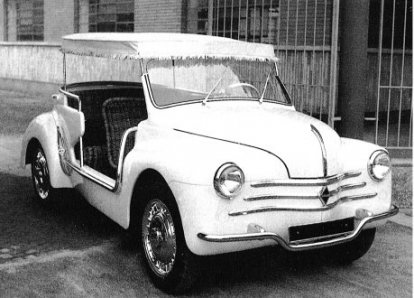Renault 4cv Ghia Jolly